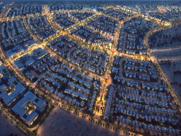 A villa ready for receipt in Beverly Hills Compound fully finished private