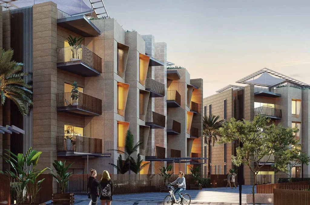 At an attractive price a 370 sqm penthouse in the Six West View compound is wonderful