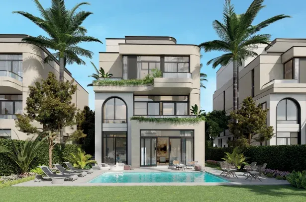 Invest in a villa of 600 square meters in a compound at 40 New Cairo