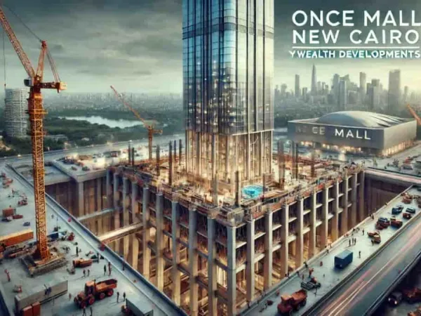 For lovers of sophistication a store for sale in Once Mall with an area of ​​45 square meters in the Fifth Settlement