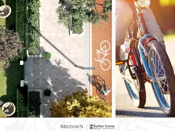 At an attractive price a 200  sqm villa in a wonderful Midtown View compound