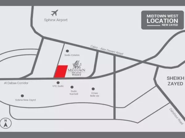 Townhouse with immediate delivery 470 square meters in New Midtown Zayed Compound