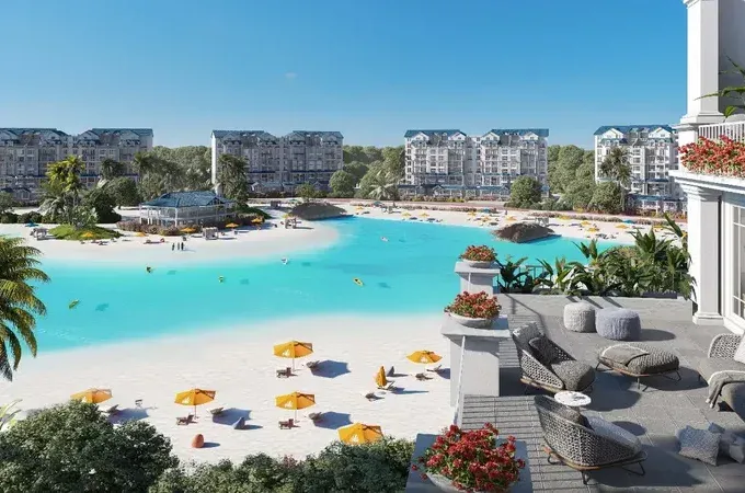 With an area of ​​340 square meters a villa for sale in Mountain View Lagoon