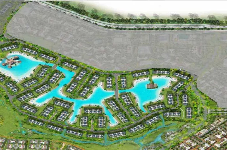 With an area of ​​340 square meters a villa for sale in Mountain View Lagoon
