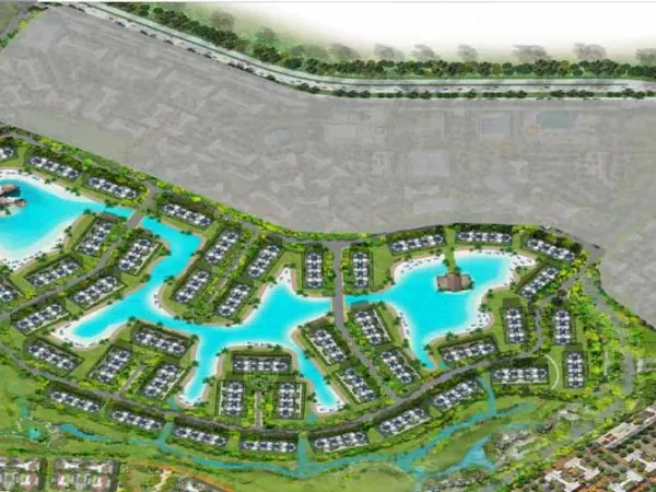 With an area of ​​340 square meters a villa for sale in Mountain View Lagoon