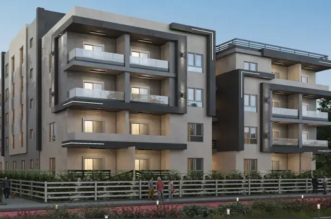 With a 10% down payment to get an 87 meter apartment in Palencia Compound