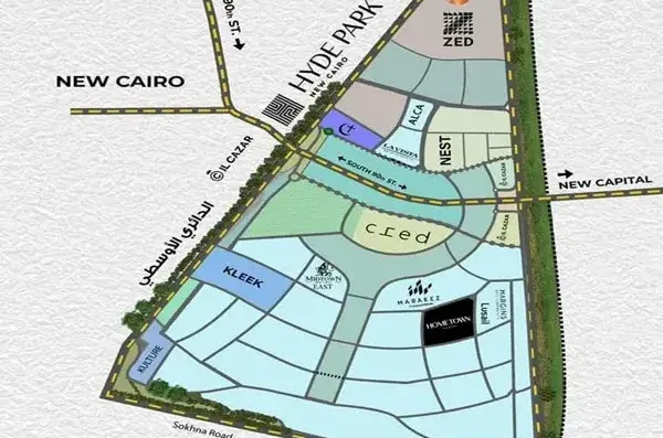 Pay 10% and receive an apartment in El Patio Vida Compound 100m 4 rooms