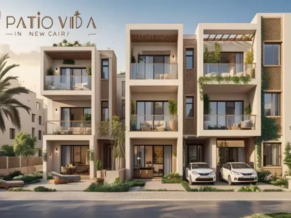 شقة للبيع بداخل كمبوند الباتيو فيدا