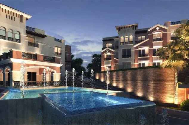 A wonderful chalet with a view and an area starting from 60 meters in Heaven Hills Porto Sokhna