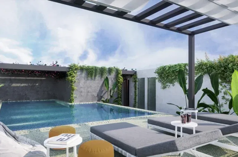 Hurry up to book in the AZ Homes project with the finest studio with an area of ​​56 square meters