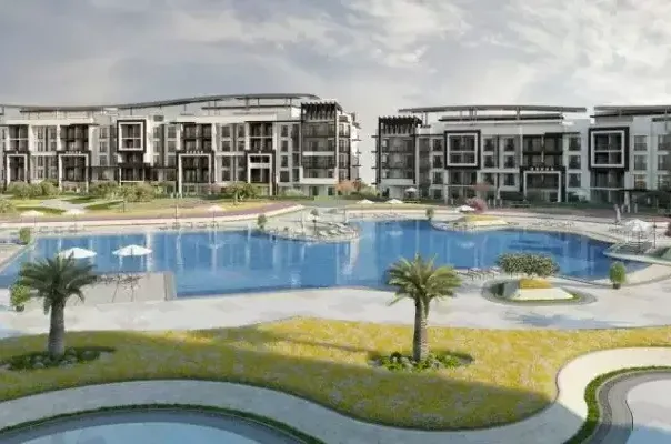 Book a duplex in Porto Pyramids Compound 6th of October 300 meters away