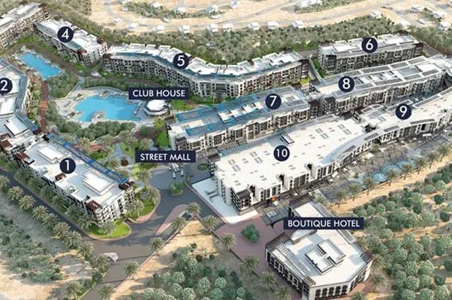 Book a duplex in Porto Pyramids Compound 6th of October 300 meters away