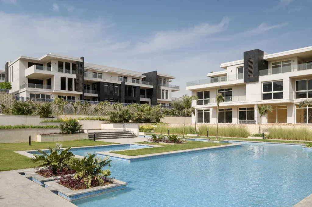 In installments over 5 years own your apartment in West Hills Compound by Inertia with an area of ​​​​100 meters
