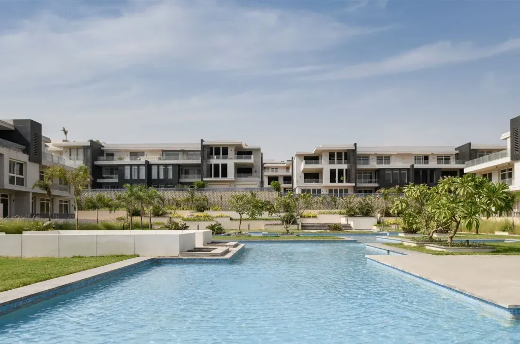 In installments over 5 years own your apartment in West Hills Compound by Inertia with an area of ​​​​100 meters
