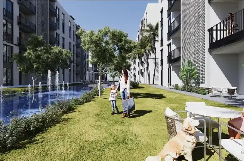 Penthouse 170 meters in Gul Residence Compound with 15% down payment and 10 years facilities