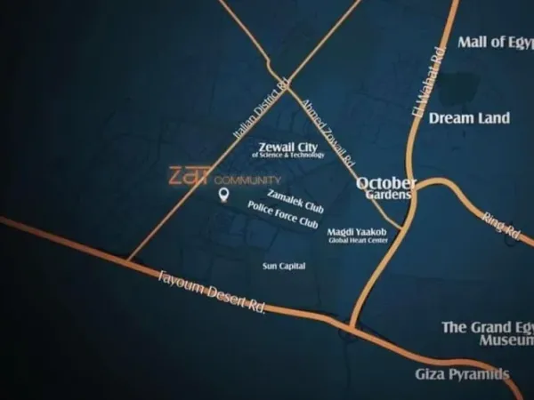 Book the best location in 6th October with a 10% deposit inside Zat Community Compound