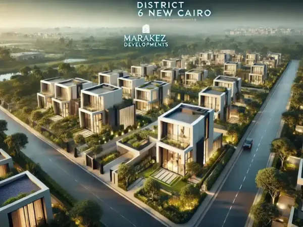 بسعر مغري دوبلكس 200 م في كمبوند ديستريكت 6 فيو رائع