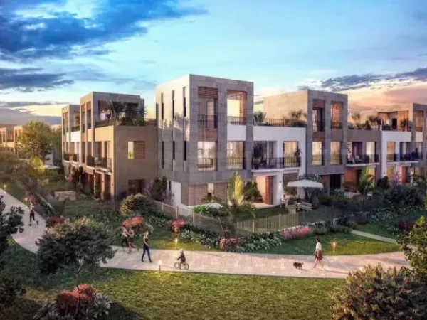 إمتلك توين هاوس في كمبوند ديستريكت 6 التجمع السادس بمساحة 250 متراً