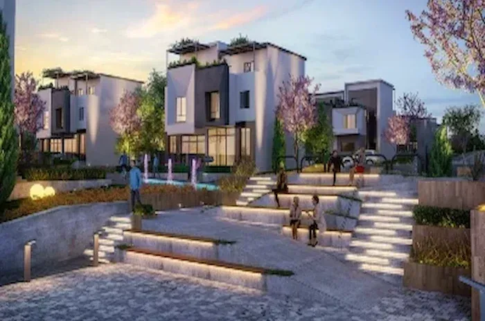 Book a townhouse with a 10% down payment in Lin wood Compound Fifth Settlement