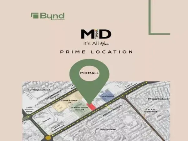 70 sqm office in October in Mid Mall