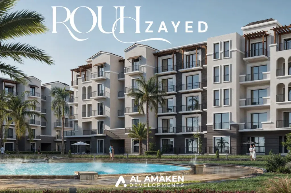 For sale in installments an apartment of 150 meters in Rouh Compound