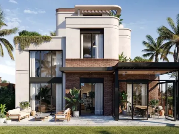 توين هاوس مميزه للبيع في كمبوند كريسنت ووك التجمع السادس