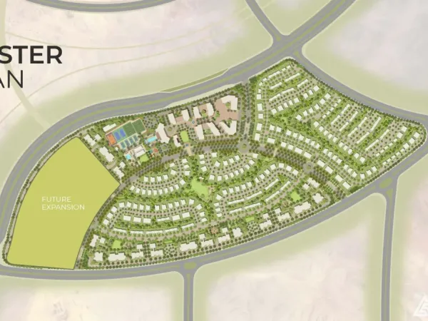 توين هاوس 400م في التجمع السادس في كمبوند كريسنت ووك