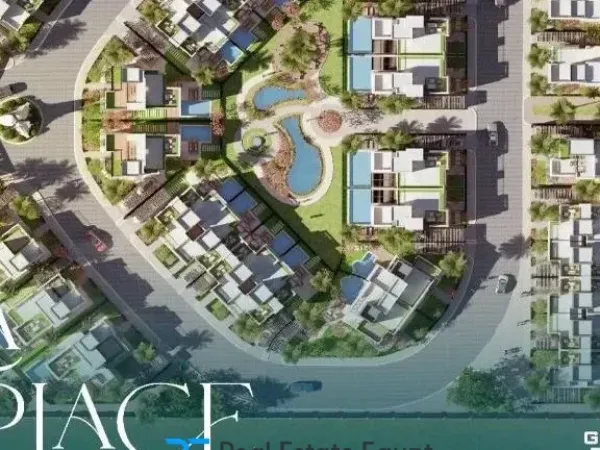 تحت سعر السوق توين هاوس 256 متر مربع للبيع في كمبوند لا بلاس