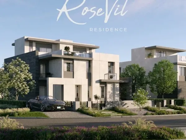 Own a twin house now in Rosevil Compound with special prices various payment systems and areas starting from 300 square meters