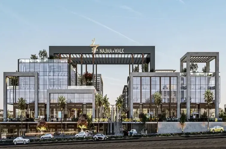 Shop for sale immediate receipt in Najma Mall New Cairo