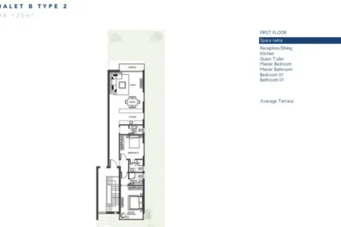 Chalet for sale in Jefaira North Coast with a space 125 m²