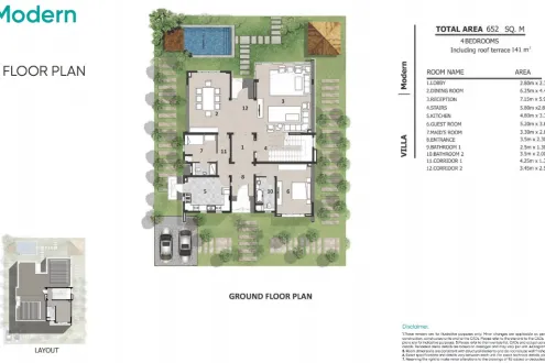 Villa For Sale in Zahya New Mansoura 652 M²