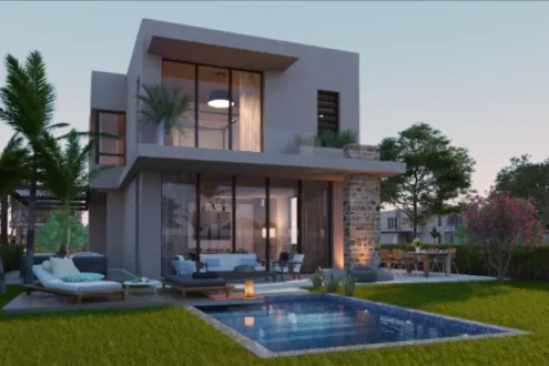 Separate Villa for sale with a space 411 m² in Malaaz North Coast