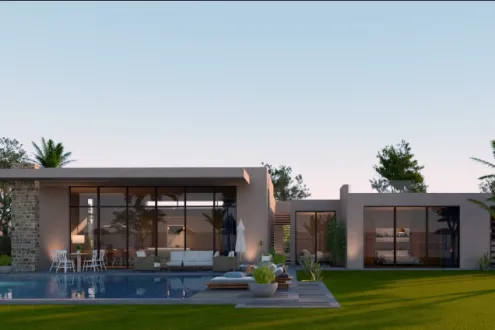 Book now your villa in Malaaz with a space 633 m² in North Coast