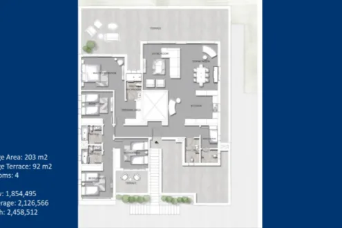 Chalets for sale in Jefaira with space of 203 to 208 m² from Inertia Developments