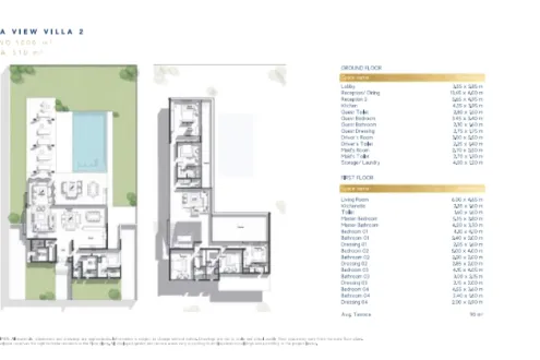 Villa with garden for sale in Jefaira Resort with space of 510 m²