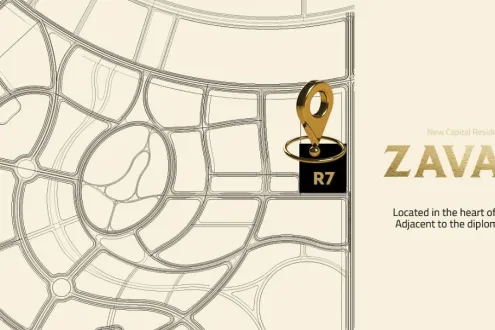 بنتهاوس للبيع في زافاني العاصمة الجديدة بمساحات تبدأ من 179 متراً