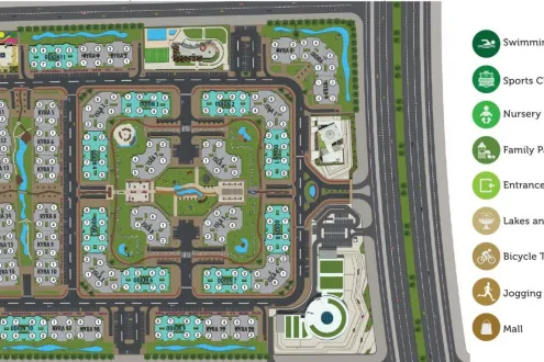 Apartment For Sale in Golden Yard New Capital With An Area Of 95 m²