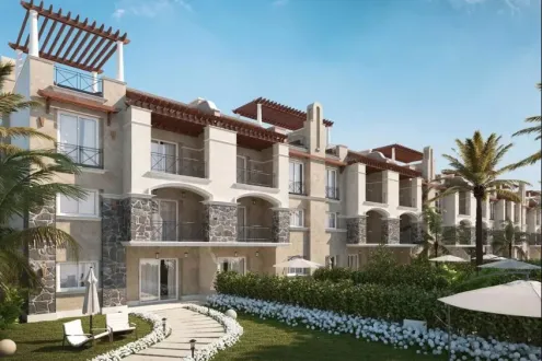 With Garden 47 m² and Area Starting From 125 m² Owned a Chalet in Blue Blue Sokhna