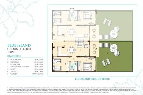 Book a Chalet in Blue Blue Red Sea Resort With An Area Starting From 100 m²