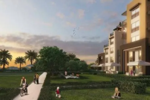 Duplex With Garden 70 m² For Sale in Uptown Cairo by Emaar Misr Starting From 294  m²