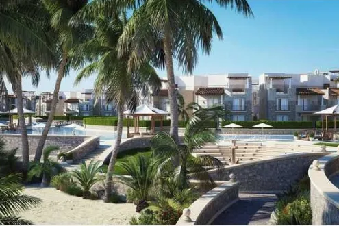 With Ultra Lux Finishing Book a Penthouse With An Area Of 120 m² in Blue Blue Sokhna