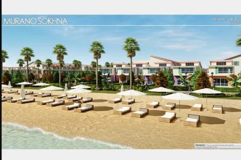 Ground Chalet for Sale 135m Murano Resort with Payment Facilities