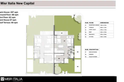 Your Unit With 254m² in IL Bosco New Capital