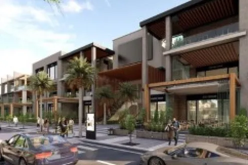 محلات للبيع في مول ستريب بمساحة 162 متر