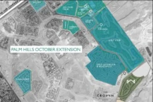 Receive Your Apartment in The Largest Compounds Of 6 October The Crown Compound With 231m