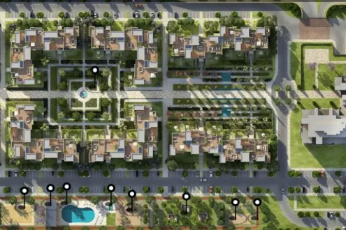 Buy your apartment with an area of 173m in AEON Compound October