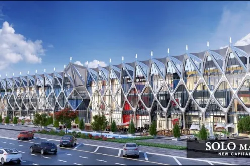 استثمر الآن في العاصمة الاداريه واقتني محل بمساحة 265 متر بمول ميدتاون سولو