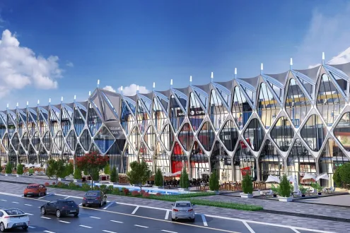 محل العمر بمساحة 265م بمقدم 10% فى مول ميدتاون