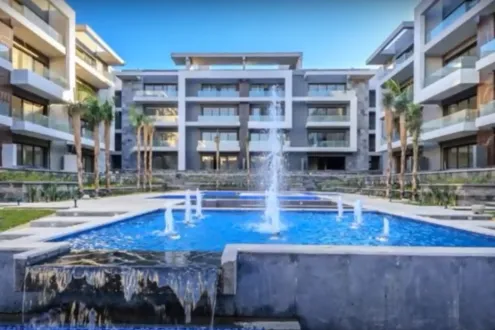 شقة جاهزة للسكن في El Patio 7 New Cairo بمساحة 156 متر